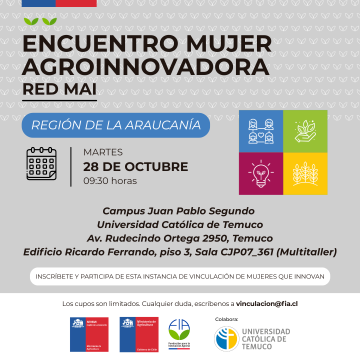 Araucanía - Invitación Cuadrada Encuentros